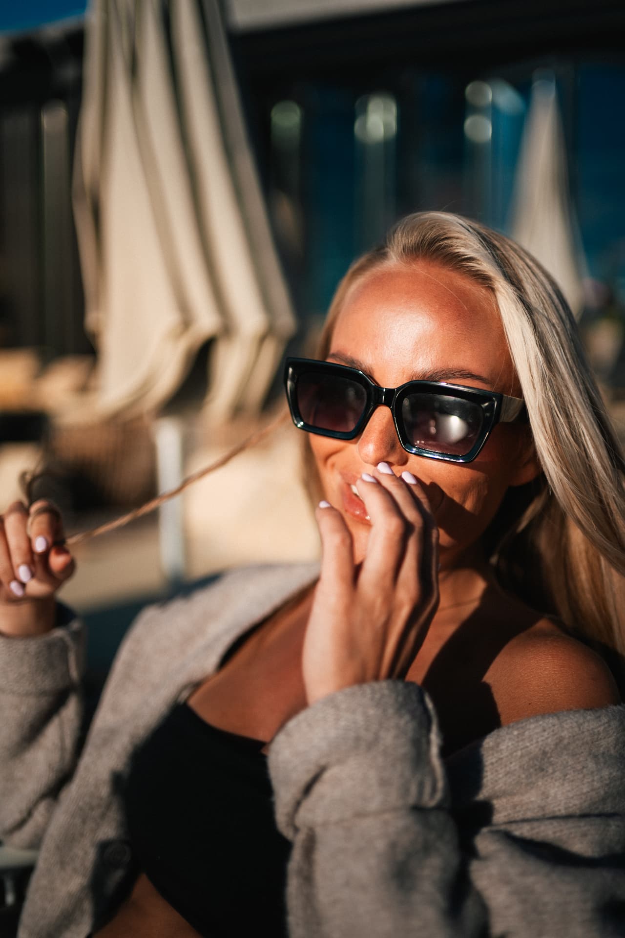 Porträtt av Therese Hedgren, ägare av skönhetssalongen ByThereseHedgren i Stockholm
